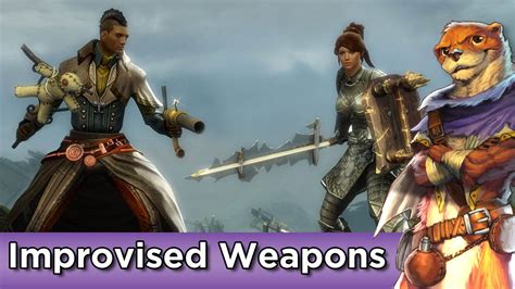 gw2 improvisation|Improvised Weapon Set Preview Guild Wars 2 .